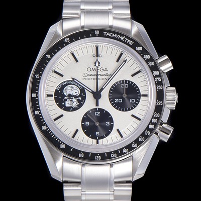 홍콩명품 [오메가] 남성용 스피더마스터 기념시리즈 실버 스누피 어워드 수동기계식 42mm 메탈줄 화이트다이얼   omg06318  