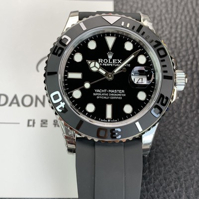 홍콩명품 [로렉스] 남성용 신형 요트마스터 m226659-0002 42mm 오토매틱 Cal.3235 타입 블랙 다이얼 ROL03368  