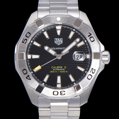 홍콩명품 [태그호이어] 남성용 아쿠아레이서 오토매틱 43mm 메탈줄 블랙다이얼 tag02587  