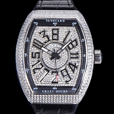 홍콩명품 [프랭크뮬러] 남성용 뱅가드 오토매틱 CZ02 타입 44미리 보석/큐빅 케이스 가죽줄 보석다이얼 fra67098  