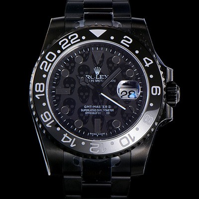 홍콩명품 [로렉스] 남성용 지엠티마스터II 블랙PVD코팅 오토매틱 CAL.3285타입 40미리 블랙줄 블랙다이얼 rol32710  