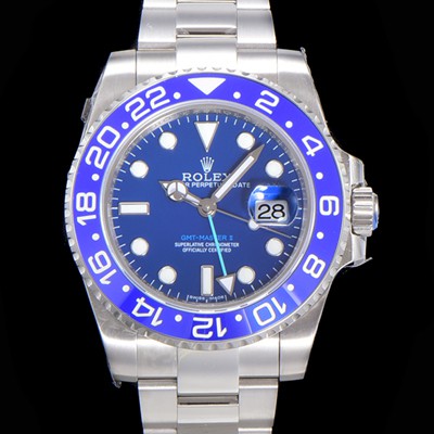 홍콩명품 [로렉스] 남성용 904L 스틸!! 2022신형 지엠티 마스터II 126719 신형 Cal. 3186 오토매틱 무브먼트 블루 다이얼 브레이슬릿 ROL03170  