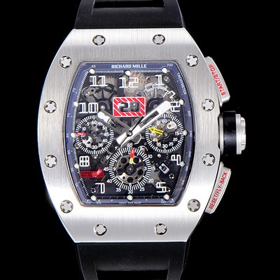 홍콩명품 [리차드밀레] 남성용 최고급형 RM11-03 플라이백 크로노그래프 50미리 스켈레톤 다이얼 오토매틱 무브먼트 RIC08224  