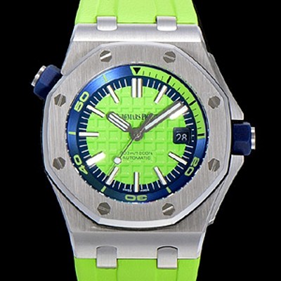 홍콩명품 [오데마피게] 남성용 옐로 세라믹 다이버!!로얄오크 오프쇼어15710ST.OO.A038CA.01 옐로 와플 다이얼 오토매틱 무브먼트 AUD12255  