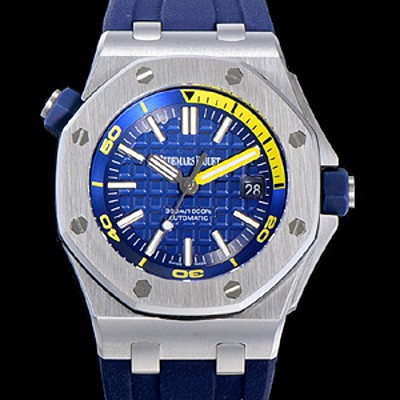 홍콩명품 [오데마피게] 남성용 옐로 세라믹 다이버!!로얄오크 오프쇼어15710ST.OO.A038CA.01 옐로 와플 다이얼 오토매틱 무브먼트 AUD12297  