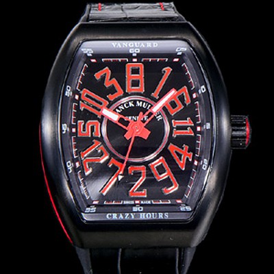 홍콩명품 [프랭크뮬러] 남성용 V 45 SC DT 뱅가드 2824 므브먼트 오토매틱 44미리 PVD코팅 케이스 러버밴드 블랙다이얼 FRA79487  