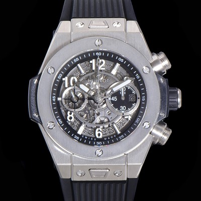 홍콩명품 [휴블렛] 남성용 빅뱅 유니코 킹골드 크로노그래프 441.NX.1170.RX  HUB1280 오토매틱 므브먼트 44mm 러버밴드 스켈레톤다이얼 hub39936  