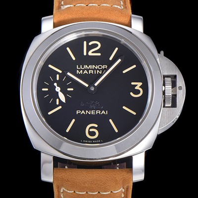 홍콩명품 [파네라이] 남성용 루미노르 마리나 파리 한정100개 PAM00414 블랙 다이얼 44mm 오토매틱 무브먼트 PAN02182  