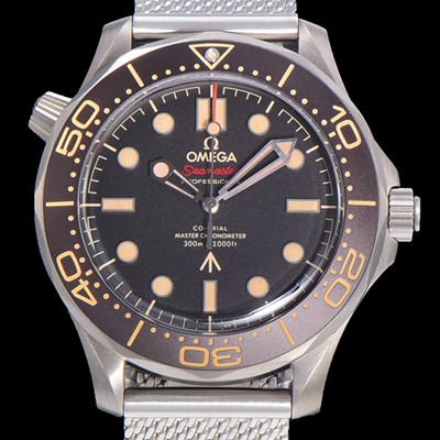 홍콩명품 [오메가]남성용 씨마스터 다이버 210.90.42.20.01.001 코‑액시얼 마스터 크로노미터 300 007 티타늄 42mm 오토메틱 브라운다이얼 OMG14495