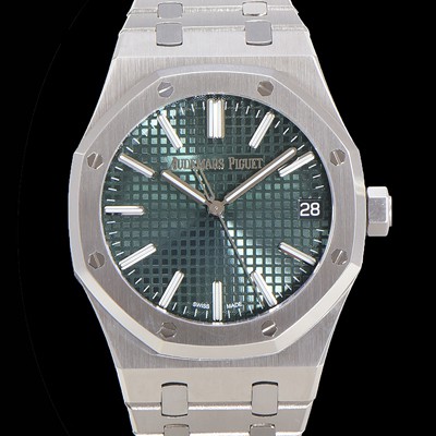 홍콩명품 [오데마피게] 남성용 로얄오크 15510 오토매틱 Cal.4302타입 메탈줄 그린다이얼  aud9115  