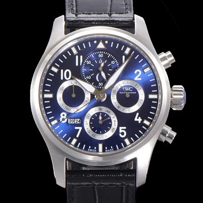 홍콩명품 [아이더블유씨] 남성용 파일럿 41mm 오토매틱 89630 타입 가죽줄 블루다이얼 iwc3952  