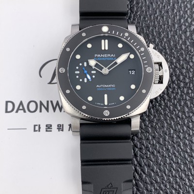 홍콩명품 [파네라이] 남성용 서브멀시브 PAM00683 오토매틱 OP XXXIV 무브먼트 블랙 다이얼 pan5214  