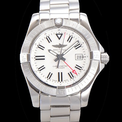 홍콩명품 [브라이틀링] 남성용 어벤져 오토매틱 GMT 아시안 2836-2 타입 43mm 스틸 메탈시계 화이트다이얼 bre1291  