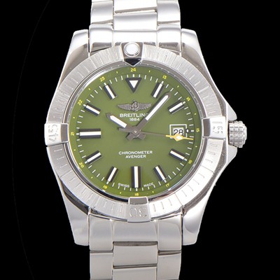 홍콩명품 [브라이틀링] 남성용 어벤져 오토매틱 아시안 2836-2 타입 43mm 스틸 메탈시계 그린다이얼 bre5991  