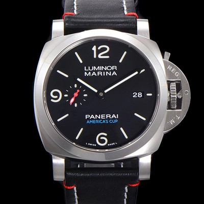 홍콩명품 [파네라이] 남성용 루미노르 1950 3데이 44미리 PAM00732 오토매틱 P.9010타입 가죽줄 블랙다이얼 pan9532  