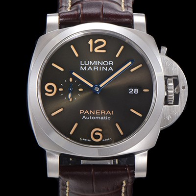 홍콩명품 [파네라이] 남성용 루미노르 1950 3데이 44미리 PAM01116 오토매틱 P.9010타입 가죽줄 브라운다이얼 pan2153  