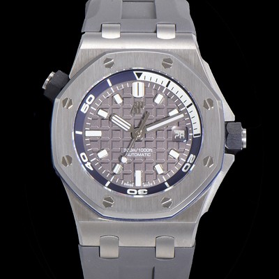 홍콩명품 [오데마피게] 남성용 로얄오크 오프쇼어 다이버 오토매틱 Cal.4308타입  42mm 우레탄줄 그레이다이얼 aud9591  