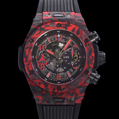 홍콩명품 [휴블렛] 남성용 빅뱅 유니코 풀카본 제질 오토매틱 Hub1242 타입 45mm 러버우레탄줄 스켈래톤다이얼  hub5195  