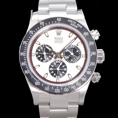 홍콩명품 [로렉스] 남성용 데이토나 6263 오토매틱 크로노그래프 ETA 7750-2 타입 40mm 메탈줄 화이트다이얼  rol8294  