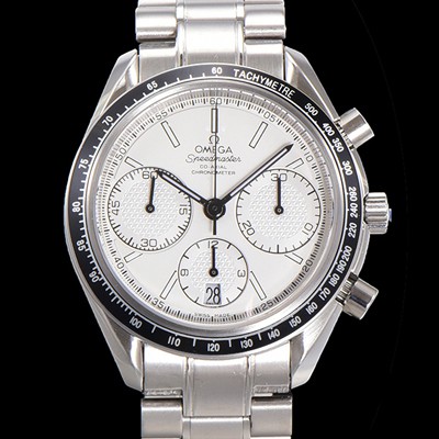 홍콩명품 [오메가] 남성용시계 뉴 레이싱 크로노 스프드마스터 레이싱 크로노그래프 오토매틱 ETA7750-2 타입 40mm 메탈줄시계 화이트다이얼 omg8622  