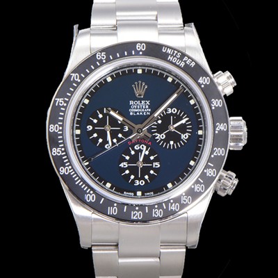 홍콩명품 [로렉스] 남성용 데이토나 6263 오토매틱 크로노그래프 ETA 7750-2 타입 40mm 메탈줄 블루다이얼  rol6824  