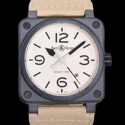 홍콩명품 [벨앤로즈] 남성용시계 BR03 오토매틱 미요타 9015타입 세라믹케이스 42mm 러버줄 화이트다이얼 bel8920  