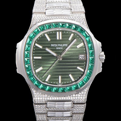 홍콩명품 [파텍필립] 남성용 1:1수제공정 5711 노틸러스 40mm Cal.324 오토매틱 보석다이얼 pat8986  