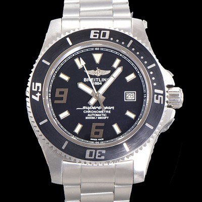 홍콩명품 [브라이틀링] 남성용 슈퍼오션 오토매틱 ETA2824-2 44mm 메탈줄 블랙다이얼 bre8846  