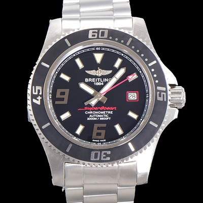 홍콩명품 [브라이틀링] 남성용 슈퍼오션 오토매틱 ETA2824-2 44mm 메탈줄 블랙다이얼 bre0286  