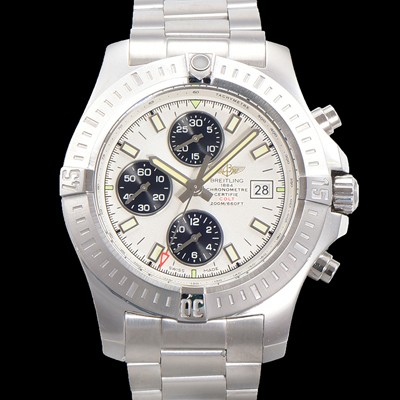 홍콩명품 [브라이틀링] 남성용 어벤져 크로노그래프 ETA 7750-2 타입 45mm 메탈줄 화이트다이얼 bre9246  