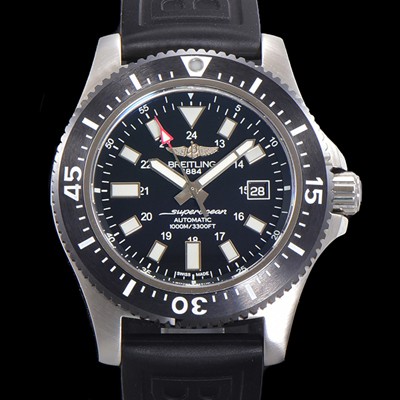 홍콩명품 [브라이틀링] 남성용 슈퍼오션 스페셜 오토매틱 ETA2824-2 44mm 러버우레탄 블랙다이얼 bre6248  