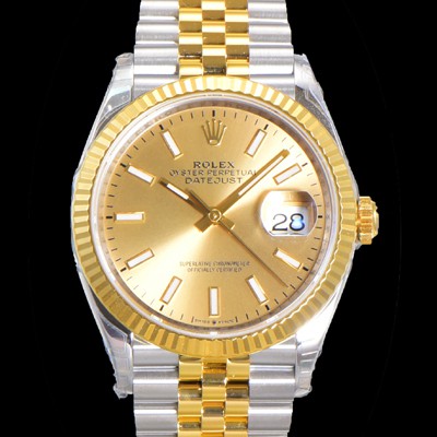 홍콩명품 [로렉스] 남성용 904L스틸!! 2023신형 데이져스트 36mm II m126233-0015 !! 18K 옐로골드 골드다이얼 브레이슬릿 신형 Cal.3235 오토매틱 무브먼트 ROL29323  