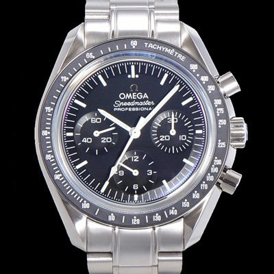 홍콩명품 [오메가] 남성용 스피드마스터 문워치  프로페셔널 수동기계식 1861타입  42mm 메탈줄 블랙다이얼 omg62324  