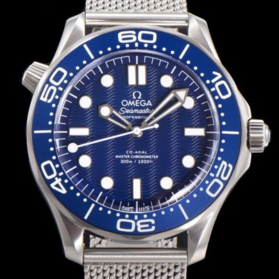 홍콩명품 [오메가]남성용 씨마스터 다이버 300M 210.30.42.20.03.002 코‑액시얼 마스터 크로노미터 42mm 오토매틱 블루 다이얼 OMG24495  