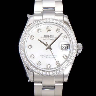 홍콩명품 [로렉스] 여성용 데이져스트 오이스터 31mm 레이디 오토매틱 보석/다이아몬드 3열 브레이슬릿 메탈줄 자게다이얼 rol21054  