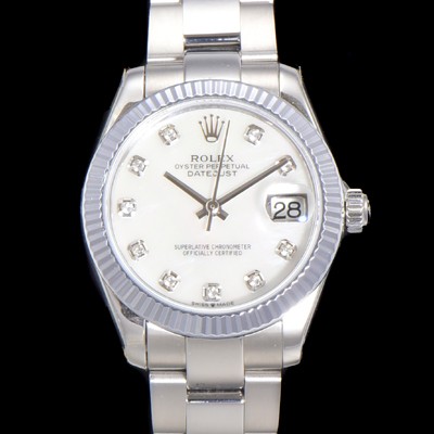 홍콩명품 [로렉스] 여성용 데이져스트 오이스터 31mm 레이디 오토매틱 3열 브레이슬릿 메탈줄 자게다이얼 rol56387  