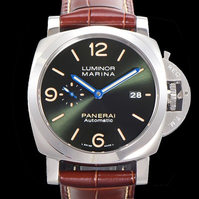 홍콩명품 [파네라이] 남성용 루미노르 PAM01116  44미리 오토매틱 무브먼트 그린 다이얼 pan9123  
