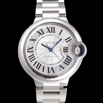 홍콩명품 [까르띠에] 여성용 신상 발롱블루 W6920071 화이트 다이얼 33mm 오토매틱 무브먼트 CAR0148  