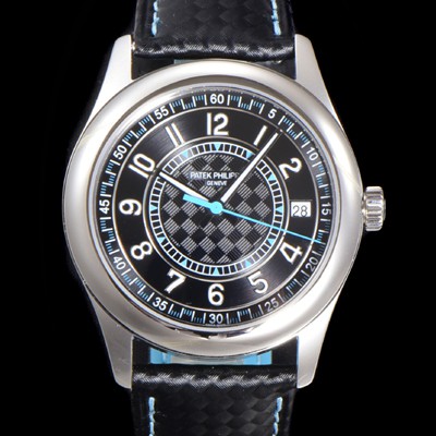 홍콩명품 [파택필립] 남성용 칼라트라바 Ref.6007G-011 오토매틱 Cal.324 타입 40mm 가죽줄 블랙다이얼 pat78243  