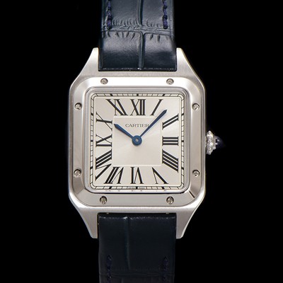 홍콩명품 [까르띠에] 여성용 산토스 WSSA0023 쿼츠 38mm S 사이즈 화이트 다이얼 car69330  