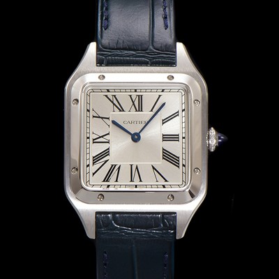 홍콩명품 [까르띠에] 남여공용 산토스 WSSA0022 쿼츠 43.5mm M 사이즈 화이트 다이얼 car69326  