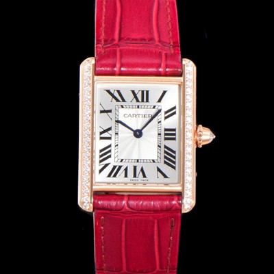 홍콩명품 [까르띠에] 여성용 탱크 WJTA0038 쥬얼 다이아몬드 베젤 화이트 실버 썬더스트 다이얼 쿼츠 무브먼트 car69349  