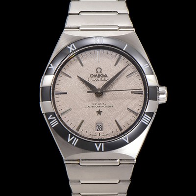 홍콩명품 [오메가] 남성용 1:1수제공정! 무브UP 컨스틸레이션 코-엑시얼 마스터 오토매틱 Cal.8900타입 41mm  메탈줄 그레이 다이얼 omg20180  