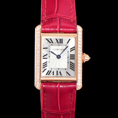 홍콩명품 [까르띠에] 여성용 탱크 WJTA0010 쥬얼 다이아몬드 베젤 화이트 실버 썬더스트 다이얼 쿼츠 무브먼트 car69350  