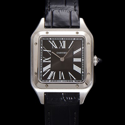 홍콩명품 [까르띠에] 남여공용 산토스 W2SA0015 쿼츠 43.5mm M 사이즈 블랙 다이얼 car69327  