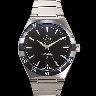 홍콩명품 [오메가] 남성용 1:1수제공정! 131.30.41.21.01.001 무브UP 컨스틸레이션 코-엑시얼 마스터 오토매틱 Cal.8900타입 41mm  메탈줄 블랙 다이얼 omg20177  