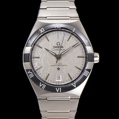 홍콩명품 [오메가] 남성용 1:1수제공정! 131.30.41.21.99.001 무브UP 컨스틸레이션 코-엑시얼 마스터 오토매틱 Cal.8900타입 41mm  메탈줄 그레이 다이얼 omg20179  