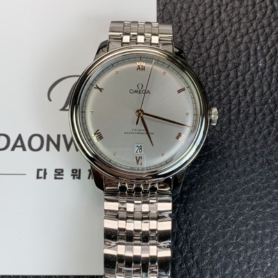 홍콩명품 [오메가] 남성용 드빌 프레스티지 434.10.40.20.06.001 오토매틱 Cal.8800타입 40mm 메탈줄 그레이 다이얼 omg20211  