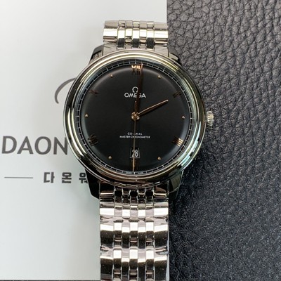 홍콩명품 [오메가] 남성용 드빌 프레스티지 434.10.40.20.01.001 오토매틱 Cal.8800타입 40mm 메탈줄 블랙 다이얼 omg20212  