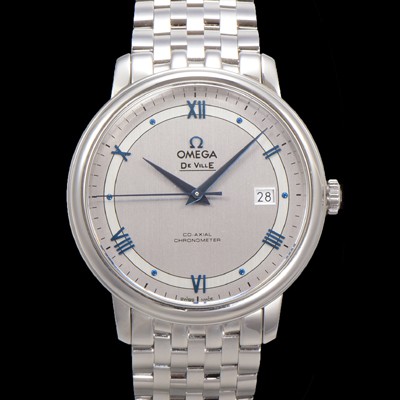 홍콩명품 [오메가] 남성용 드빌 프레스티지 424.10.40.20.02.001 오토매틱 Cal.8800타입 39.5mm 메탈줄 실버 다이얼 omg20194  